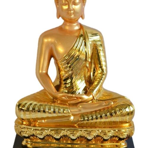 Gold Finish Peace & Harmony Statue