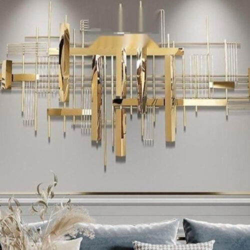 Golden Finish Aesthetic Wall Hanging