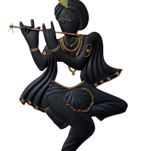 Handcrafted Flute Playing Wall Hanging