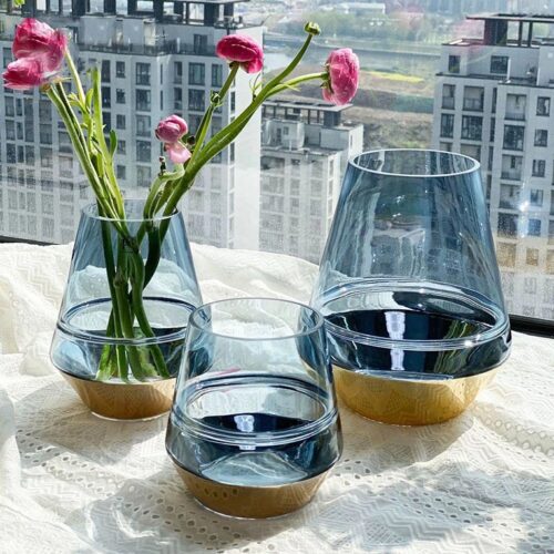 Modern Design Glass Flower Vase