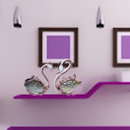 Pair of Modern Fiberglass Showpieces